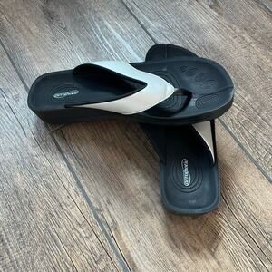 Aerothotic Pearly‎ Fume Orthotic Flip-Flop Sandal Women's Size 41